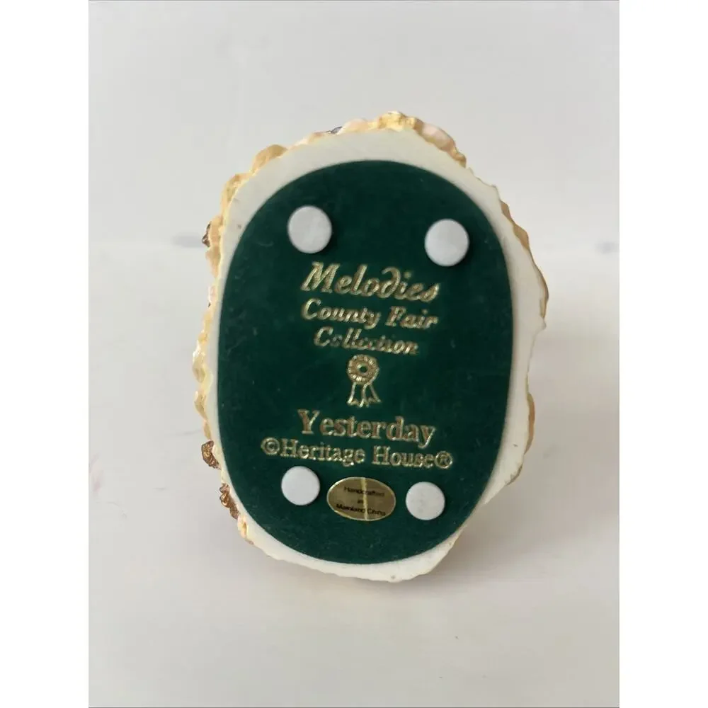 Vintage Heritage House Melodies County Fair Collection Carousel Music Box #2160